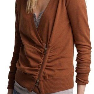 J. Crew Green Merino Rimini cardigan